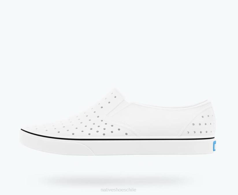 Native Shoes hombres calzado concha blanca H2DZ47 millas